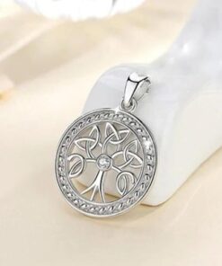 pendentif arbre de vie en argent