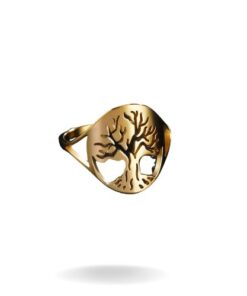 bague arbre de vie en or