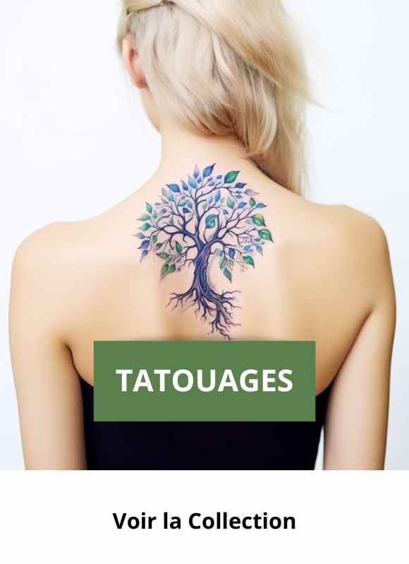 femme de dos avec un tatouage arbre de vie
