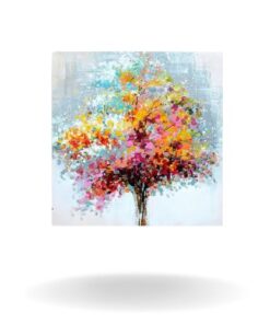 tableau arbre de vie coloré