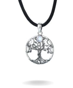 collier arbre de vie phase de lune