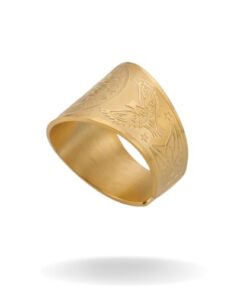 bague arbre de vie en or