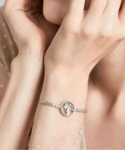 bracelet arbre de vie en argent