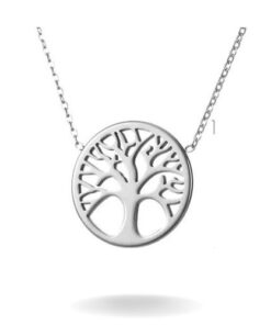 collier arbre de vie en acier