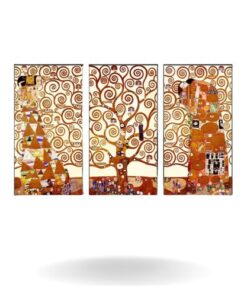 tableau arbre de vie gustave klimt